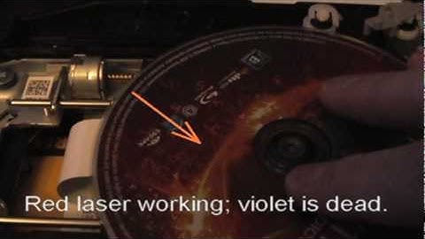 Demonstration of defective KES-400A laser module