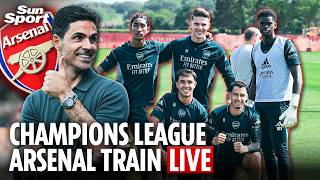 LIVE: Arsenal squad prepares for Champions League final clash
