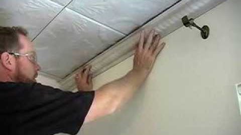 Tin Ceiling Installation (Complete SnapLock Video)