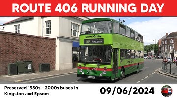Route 406 Bus Running Day 09/06/2024