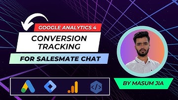 SalesMate Chat GA4 Conversion Tracking