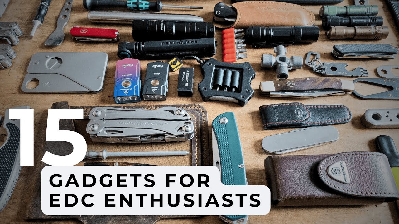 15 ГАДЖЕТОВ ДЛЯ ЛЮБИТЕЛЕЙ EDC