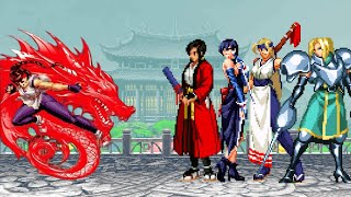 Kof Mugen Yuri Sv Vs Hibiki Team