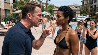 White Man Calls Cops on Black Woman in Villa Pool — Didn’t Know She Was the CIA’s Top Agent!