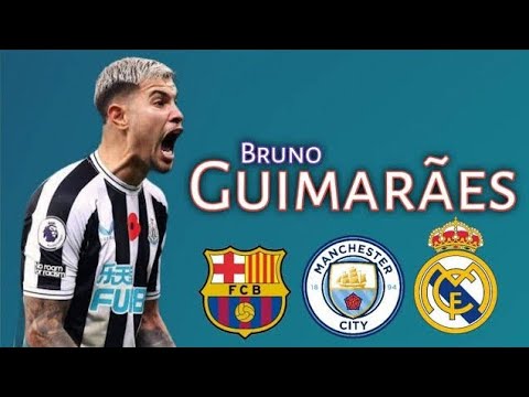 البرازيلي برونو جيماريش مايسترو نيوكاسل 2024 تمرير واستخلاص ومهارات   