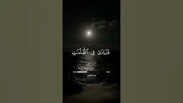 قرآن كريم بصوت هادئ وجميل | بدر التركي - سورة الأنبياء - 87 إلى 88
