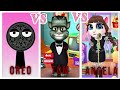 Sprunki OC OREO vs Talking Tom vs Angela – Ultimate Music Battle #angela #sprunki  #talkintom2 #vs