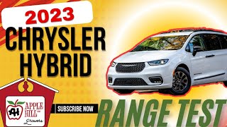 2023 Chrysler Pacifica Hybrid: Shocking Range Test in Gas vs. Electric Mode!