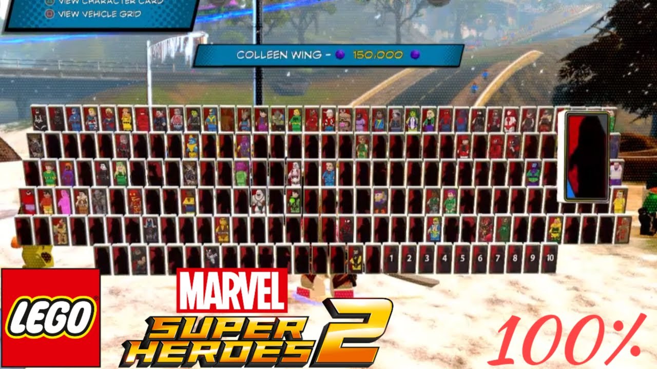 Lego Marvel Super Heroes 2: (Buying all characters and 100% Fountain)!!!!!