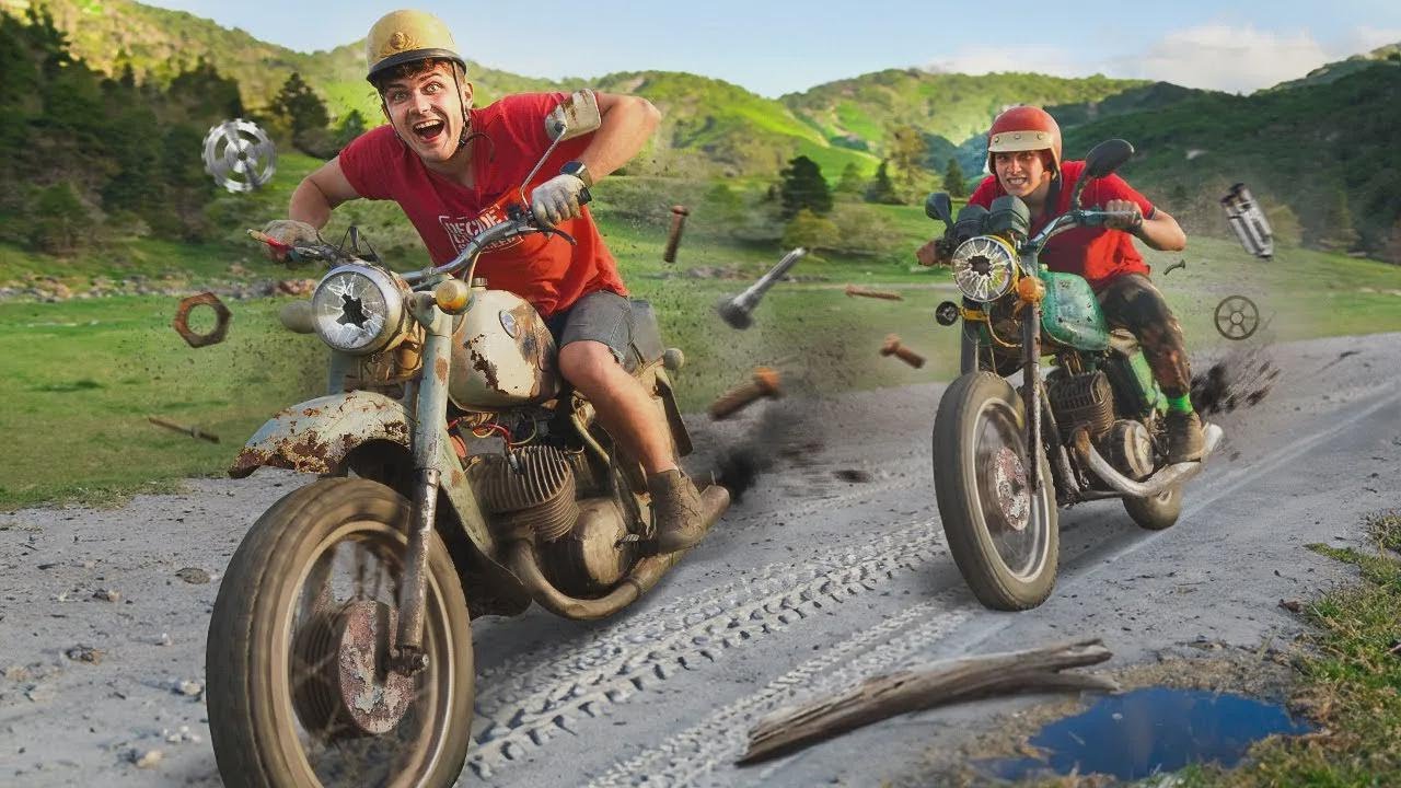 Compramos motos e botamos elas pra encarar o off-road!