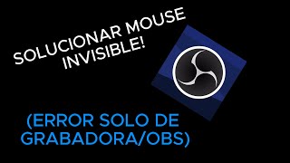 Como arreglar que el cursor desaparece al poner Minecraft/Juego en pantalla completa (GRABADORA/OBS)