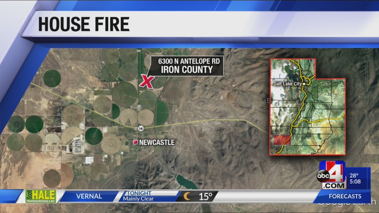 IRON CO HOUSE FIRE