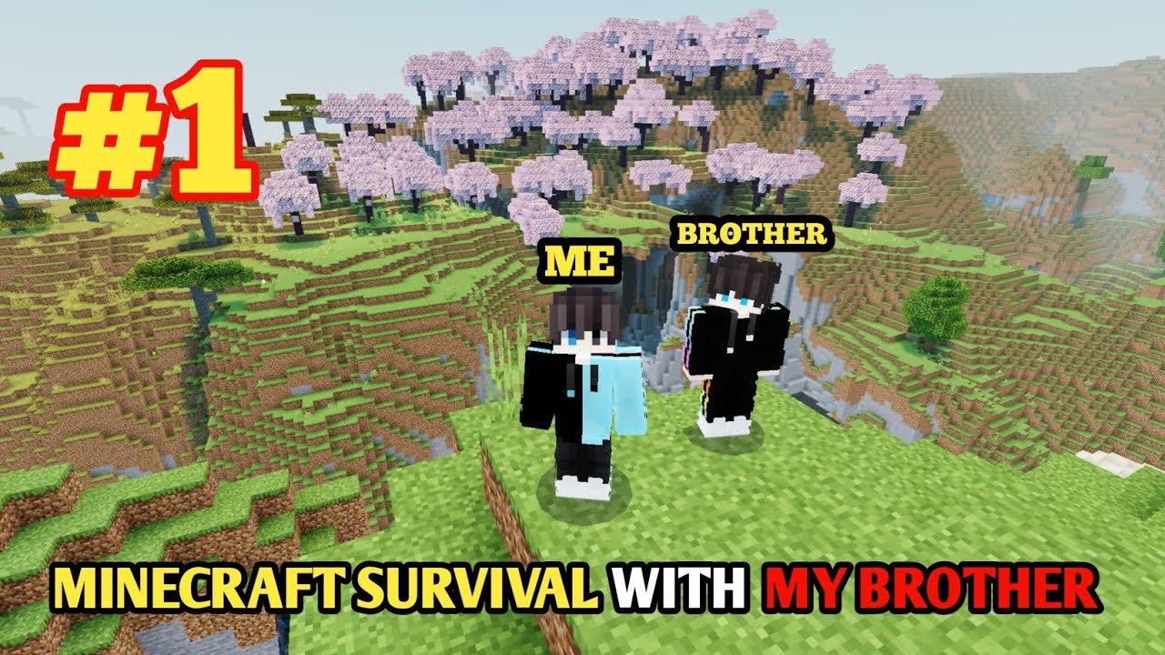 MINECRAFT NEW JOURNEY WITH BROTHER - YouTube