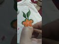 Outline of flower fabric paint #youtubeshorts #shorts #art #acrylicpainting