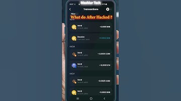 Crypto Wallet হ্যাঁক হওয়ার সাথে সাথে কি করবেন? | What to do if Your Crypto Wallet Hacked | Part 4