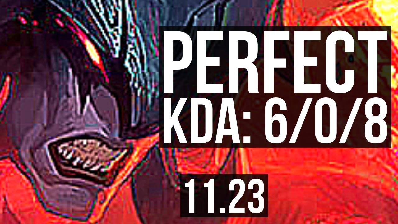 AATROX vs RENEKTON (TOP) | 6/0/8, Dominating | KR Master | 11.23