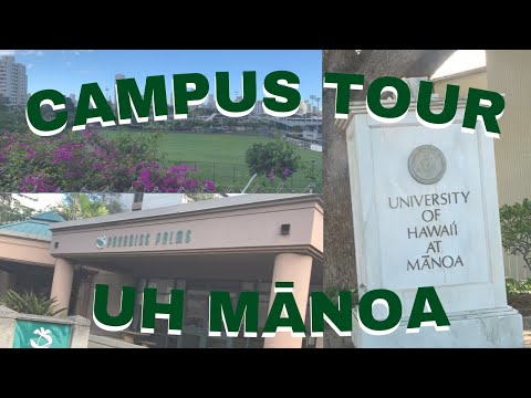 touring my college campus for the first time!! (UH MANOA?)