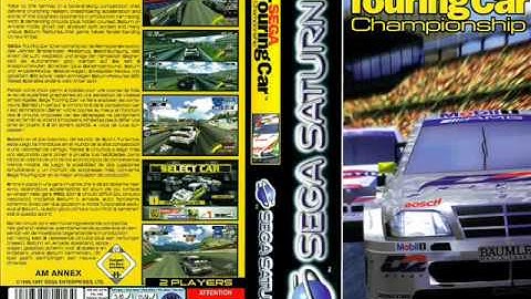 Sega Touring Car Championship - Saturn Music 13 Condition RED