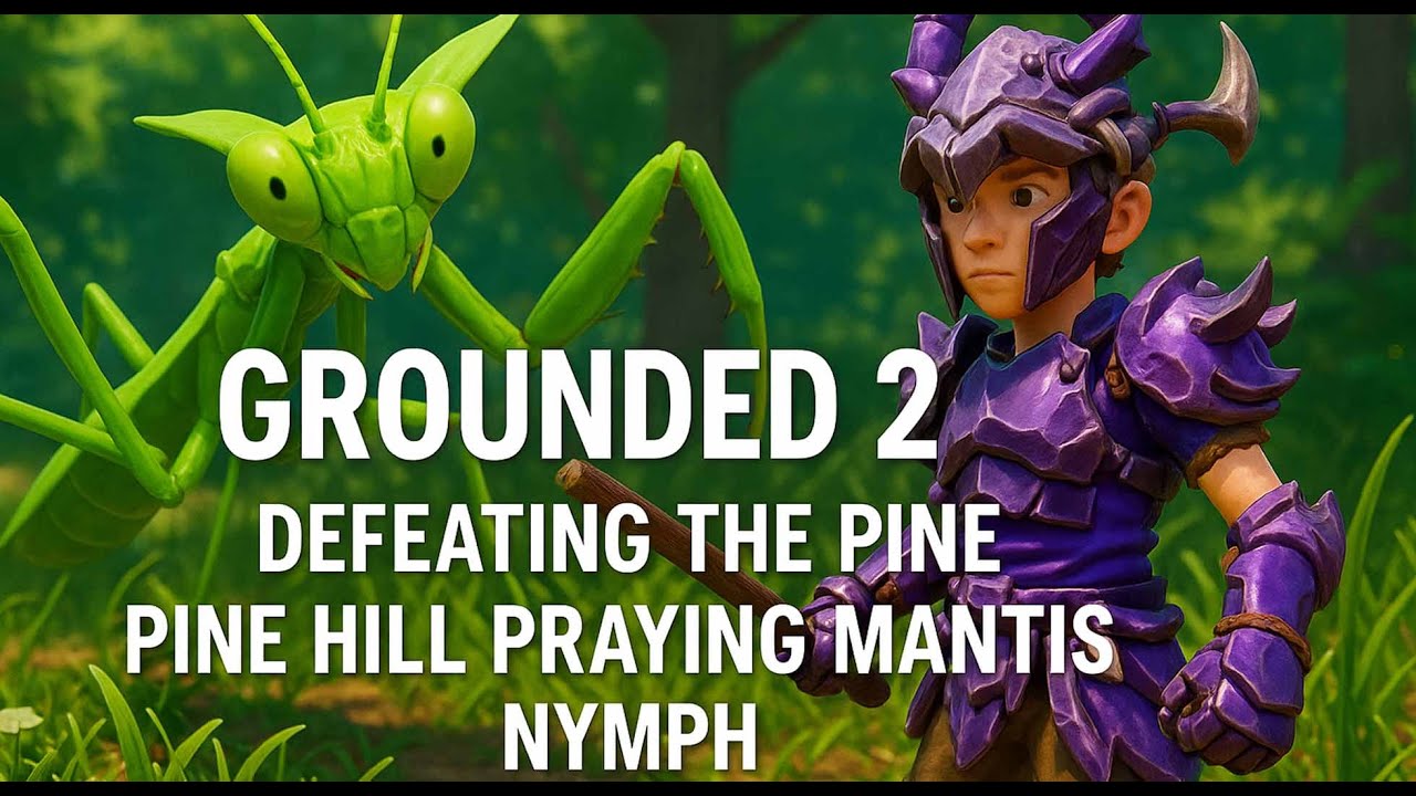 Grounded 2 | Победа над нимфой богомола с Пайн-Хилла [Битва с боссом?]