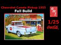 Chevrolet cameo pickup 1955  amt  125  full build  english subtitles