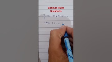 Solve This Using Bodmas Rules #maths #bodmas #bodmasrule #simplification #shorts