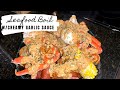 Seafood Boil With Creamy Garlic Sauce | Cook With Me | Whats for Dinner?