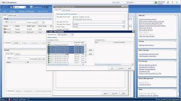 EMC Storage Create Pool --- pool yaratma