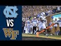 Week 3 College Football North Carolina vs Wake Forest Full Game Highlights