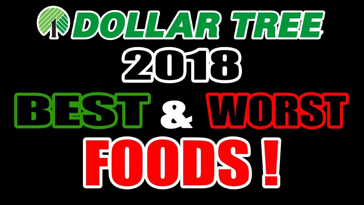 Dollar Tree's BEST & WORST Foods of 2018 - WHAT ARE WE EATING?? - The Wolfe Pit