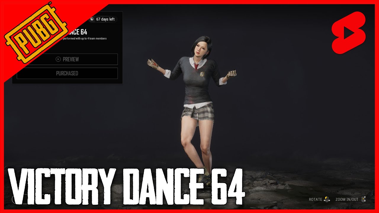 Victory Dance 64 | PUBG Dance Emotes 