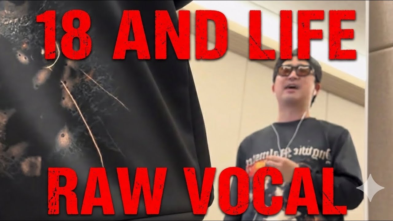 [Raw Vocal] Skid Row - 18 and Life (Solo A Cappella)