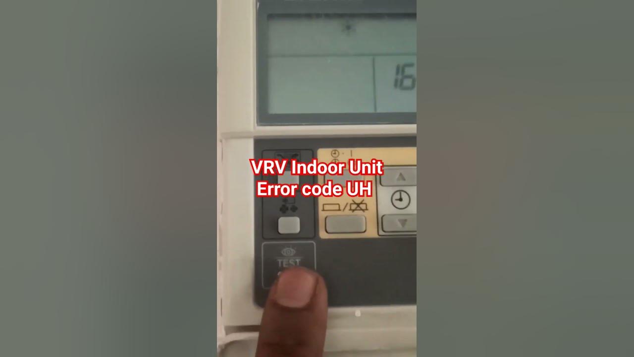 daikin-vrv-x-codet-remote-error-code-uh-youtube