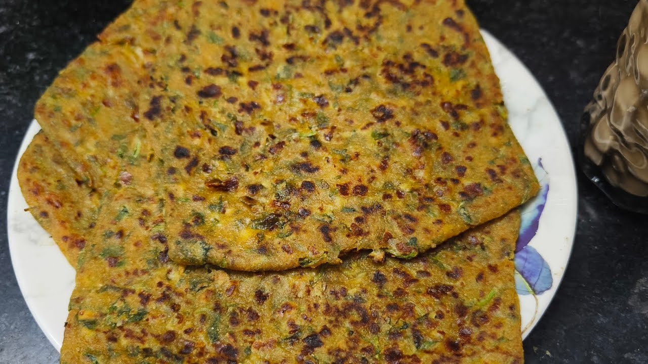 मेथी पराठा बनाने का सबसे आसान तरीका | Instant Methi Cheese Paratha Recipe 