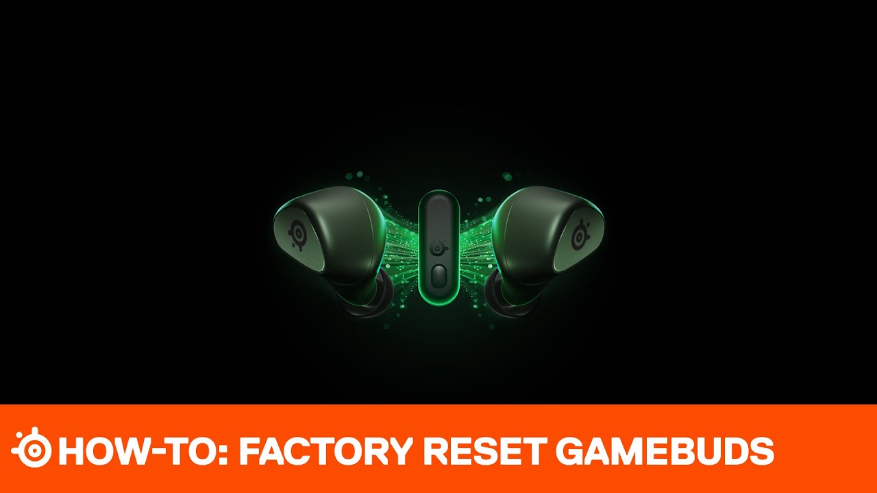 How To: Factory Reset Arctis GameBuds - YouTube
