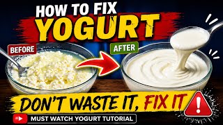 HOW TO FIX Spoilt YOGURT 2 | PROFITABLE YOGURT BUSINESS