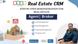 Zoho Real Estate CRM for Agent, Broker | Complete Overview | Dashboard, CRM, Modules, Key Features screenshot 3