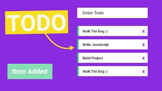 Organize & Conquer: Building a Todo List App with HTML, CSS, and JavaScript | #huxnwebdev