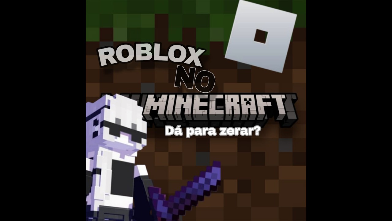 CRIEI O MINECRAFT SÓ QUE NO ROBLOX!