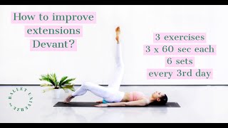 How to improve EXTENSIONS - Développé Devant - BALLET UNIVERZE™ - MINI SERIES