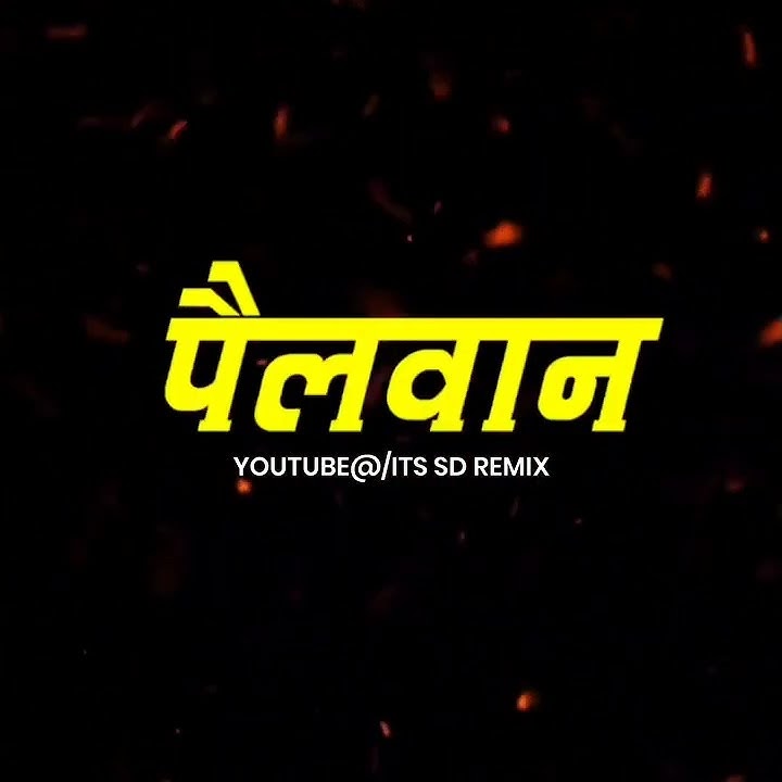 Pailwan Aala G Pailwan Aala - {EDM HALGI MIX} - ITS SD REMIX