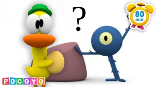 ¡Cuidando con Pato! ¡El huevo de Pato! | Pocoyo  Español  Episodios Completos | 80 minutos