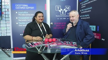 Techmezine in talks with TME at Productronica India 2025