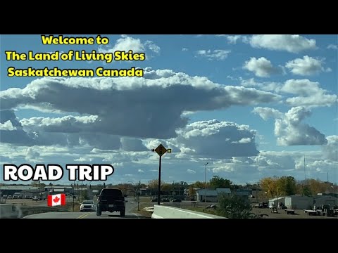 Welcome to Saskatchewan Canada | The Land of Living Skies | Road Trip | Estevan +Benfait+Benson SK