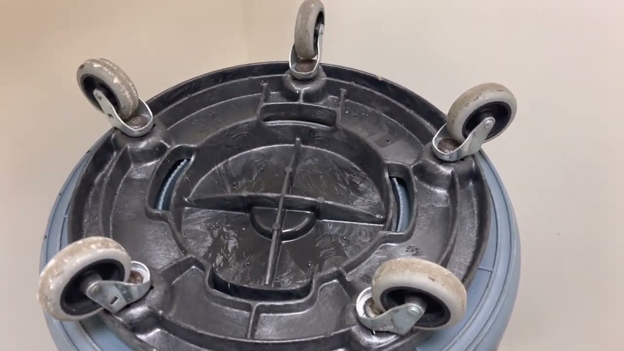 HOW TO , INSTALL WHEELS ON ANY TRASH CAN