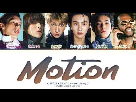 CORTIS MOTION (feat. Juicy J) Lyrics (Color Coded Lyrics)