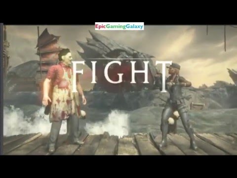 Leatherface VS Sonya Blade In A Mortal Kombat X Xbox Live Match / Battle / Fight