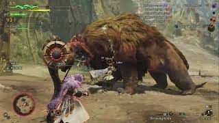 Monster Hunter: Wilds - Challenge Quest Doshaguma 175292 Throwing Knife and Olivia.