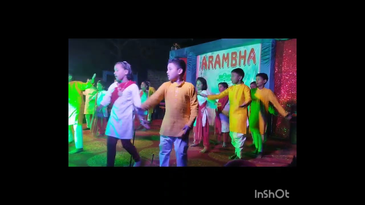My litter princess school annual function//her performance// very nice annual function/