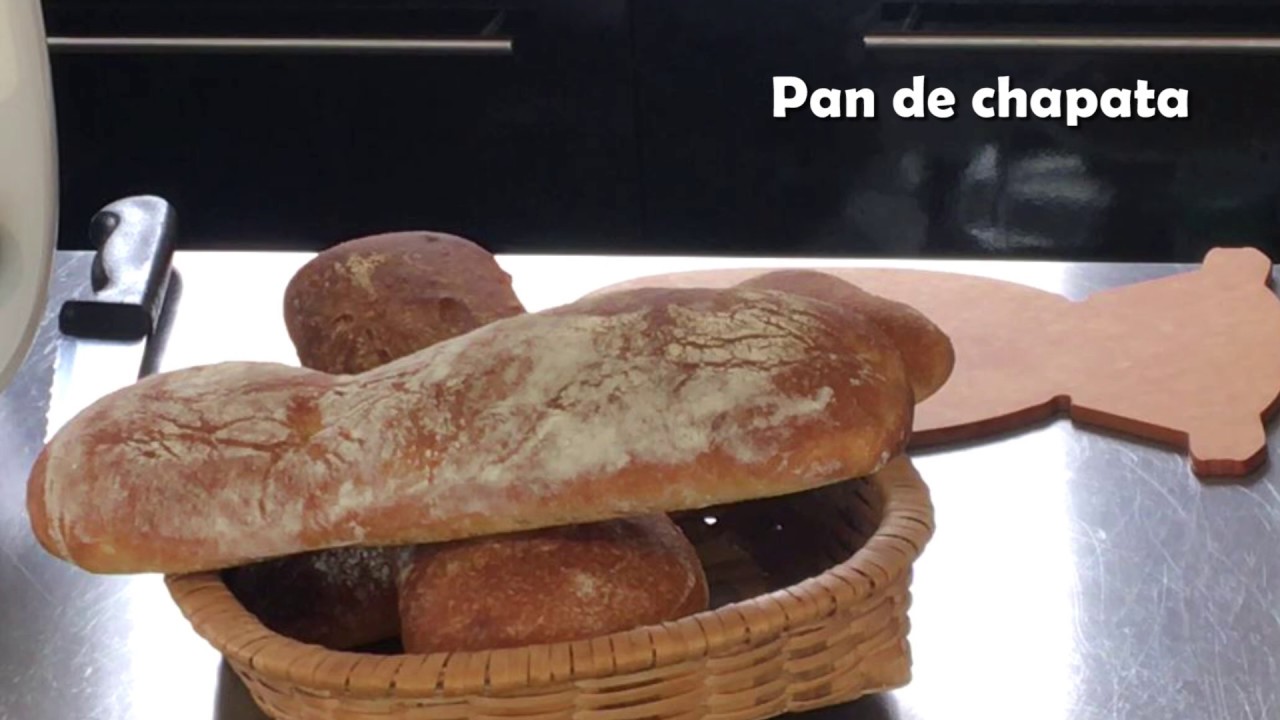 Pan de Chapata o Ciabatta con masa madre y fermentación prolongada con Thermomix® #TM6 #TM5 #TM31