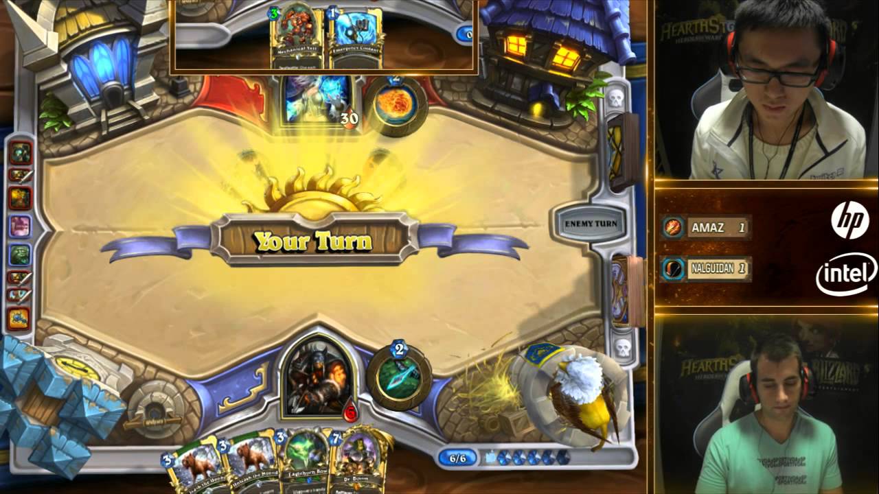 Hearthstone - Nalguidan vs. Amaz - ESL Legendary Series Katowice - Semifinal
